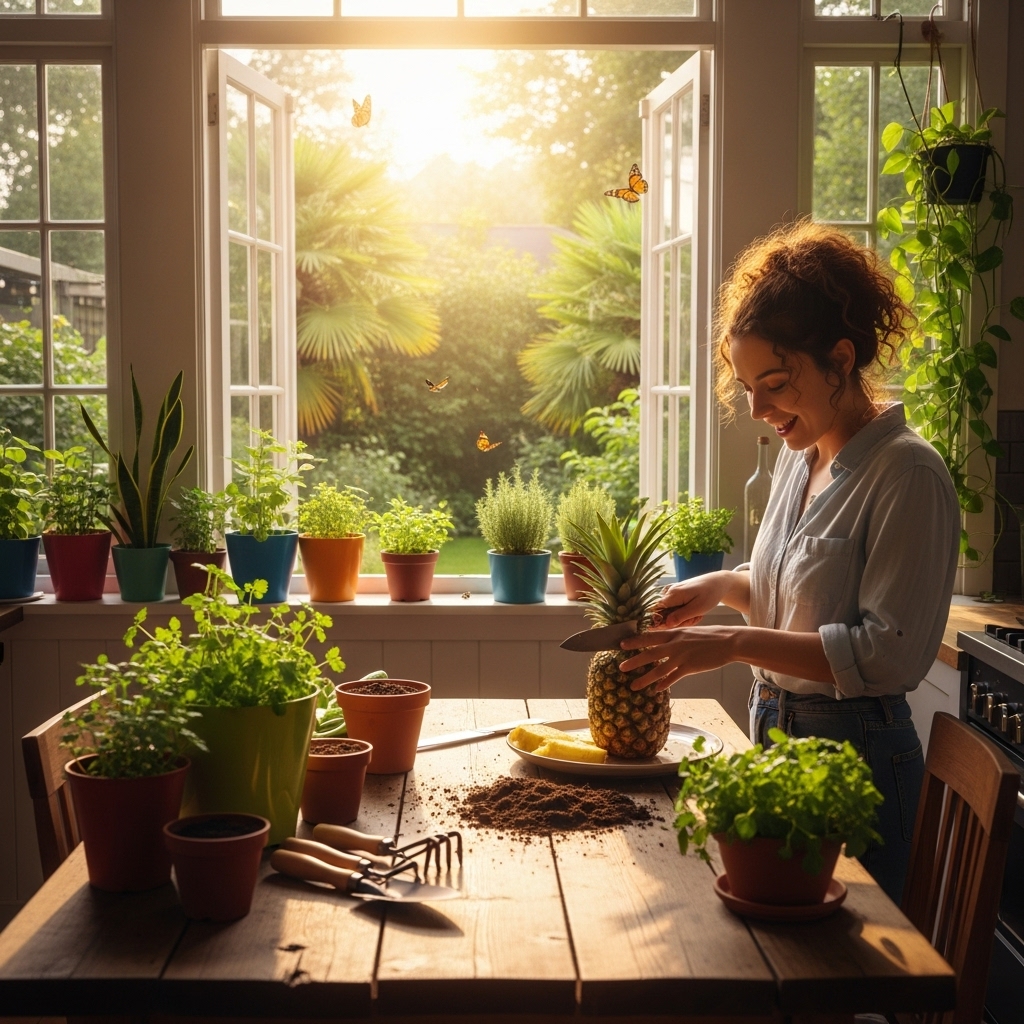 How to Plant a Pineapple Top (Beginner Guide)