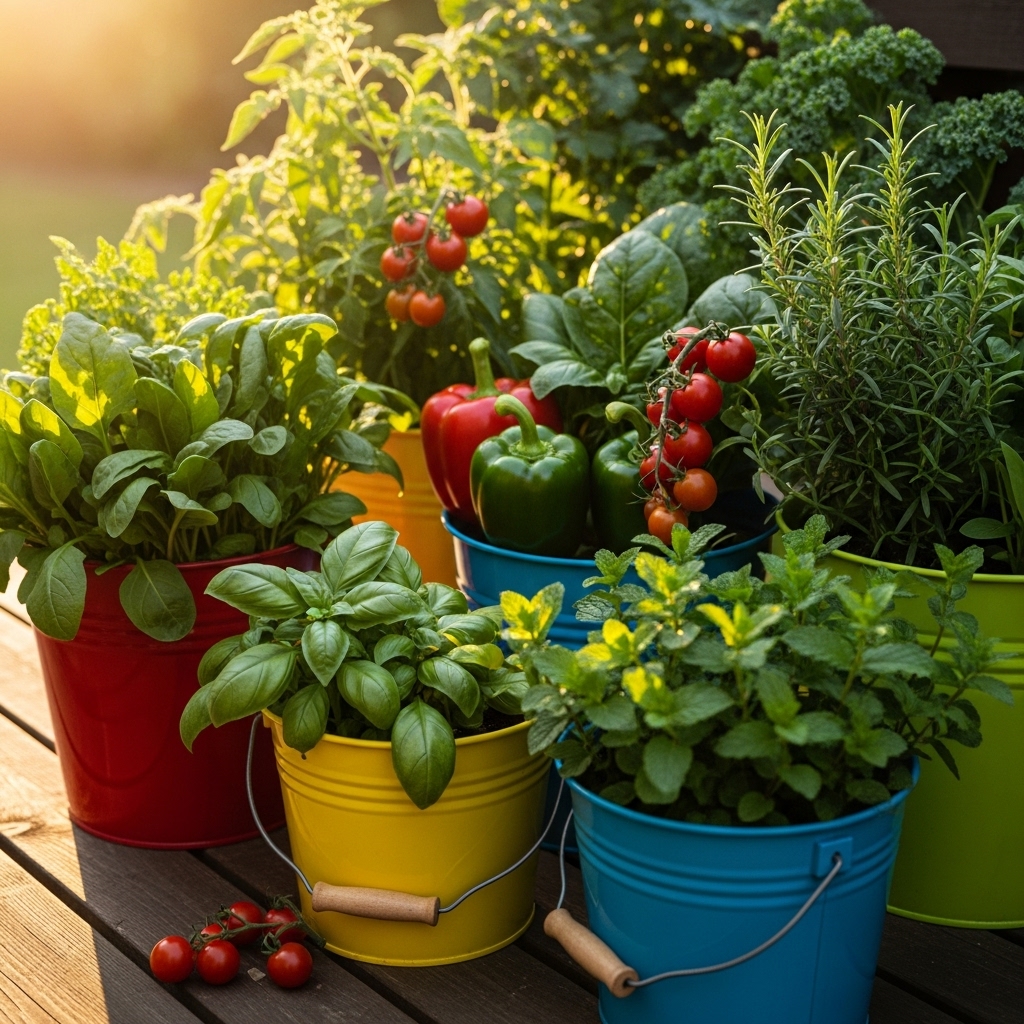 2. You Can Only Grow Flowers in Buckets