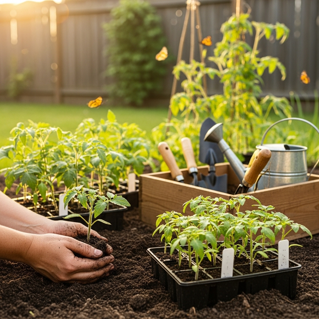 How to Plant Tomatoes From Seedlings the Right Way