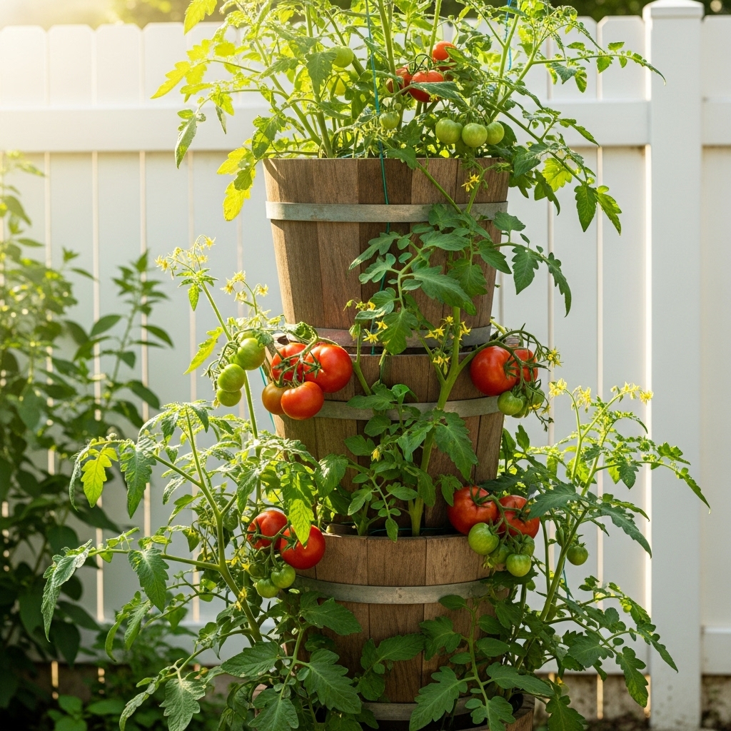 2. Vertical Tomato Planters