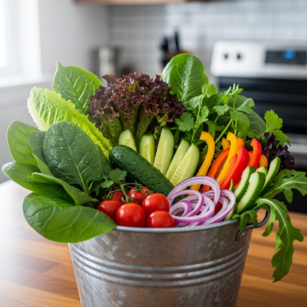 5. Salad Bowl Buckets