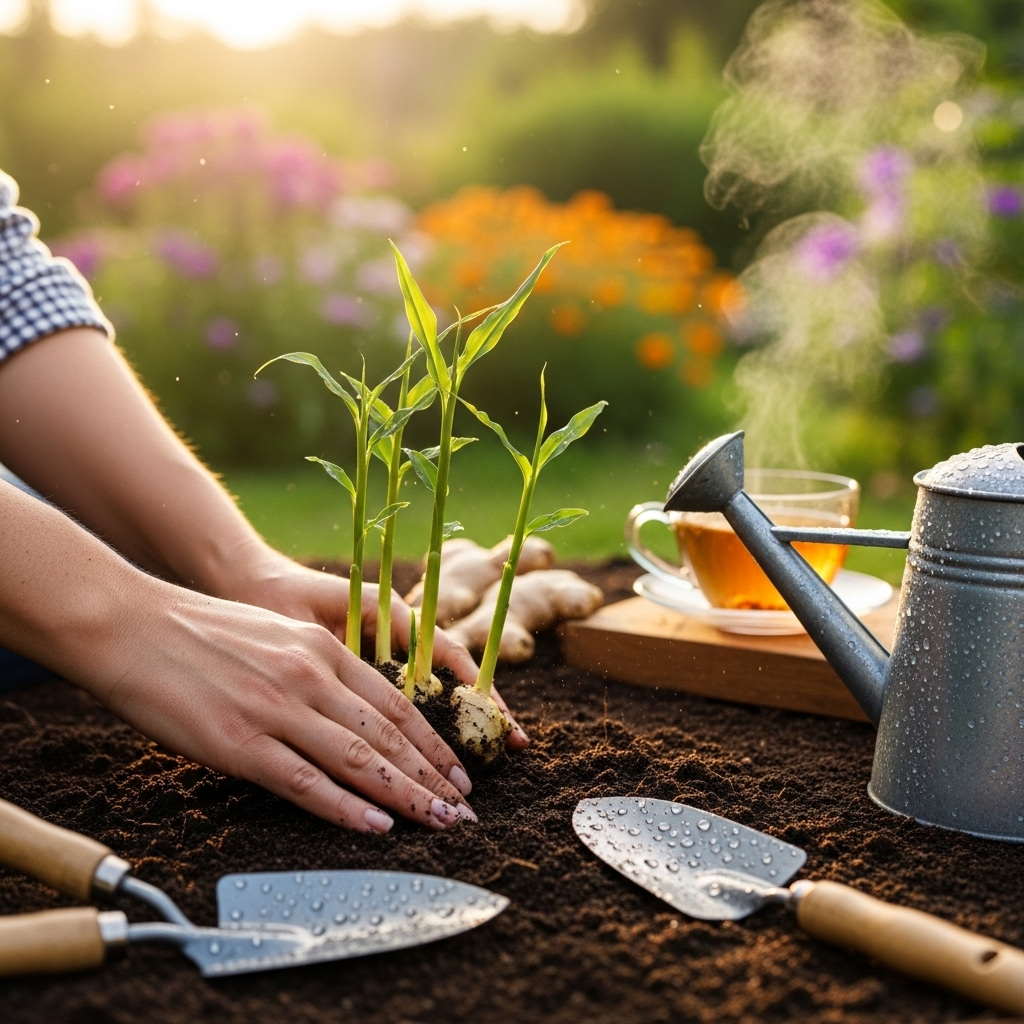 How to Plant Ginger Root for Fast Sprouting