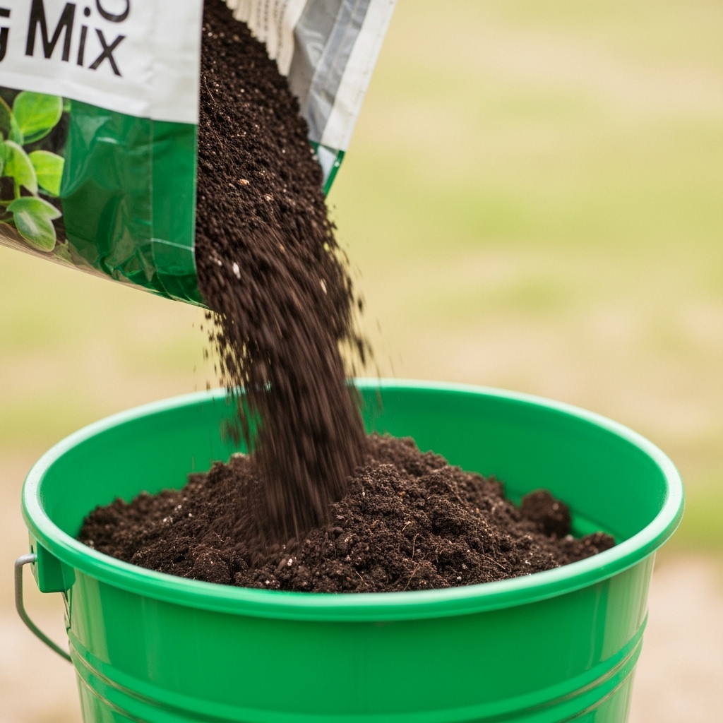 2. Use Quality Potting Mix