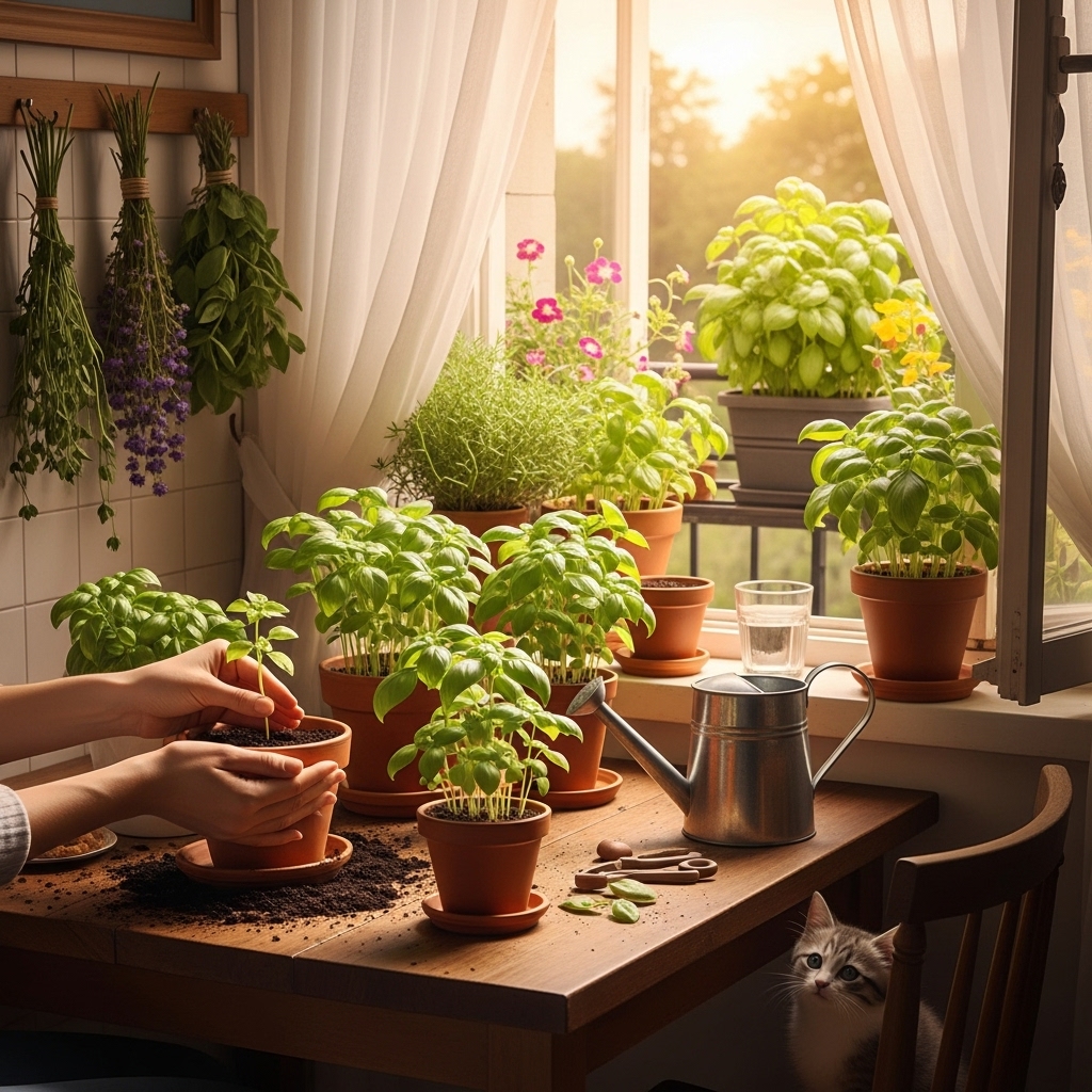 How to Grow a Basil Plant Indoors or Outdoors