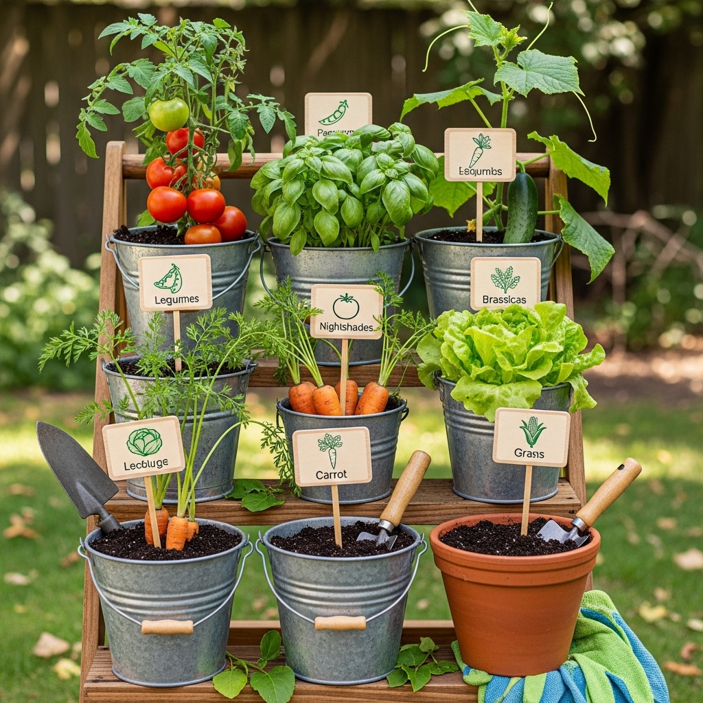 3. Practice Crop Rotation