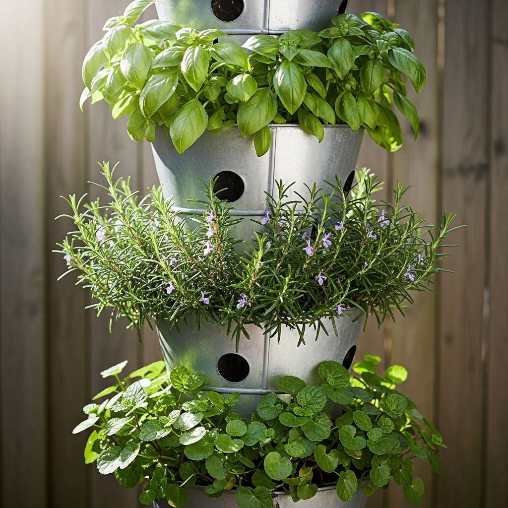 1. Vertical Herb Garden