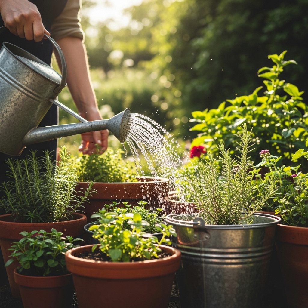 6. Water Consistently