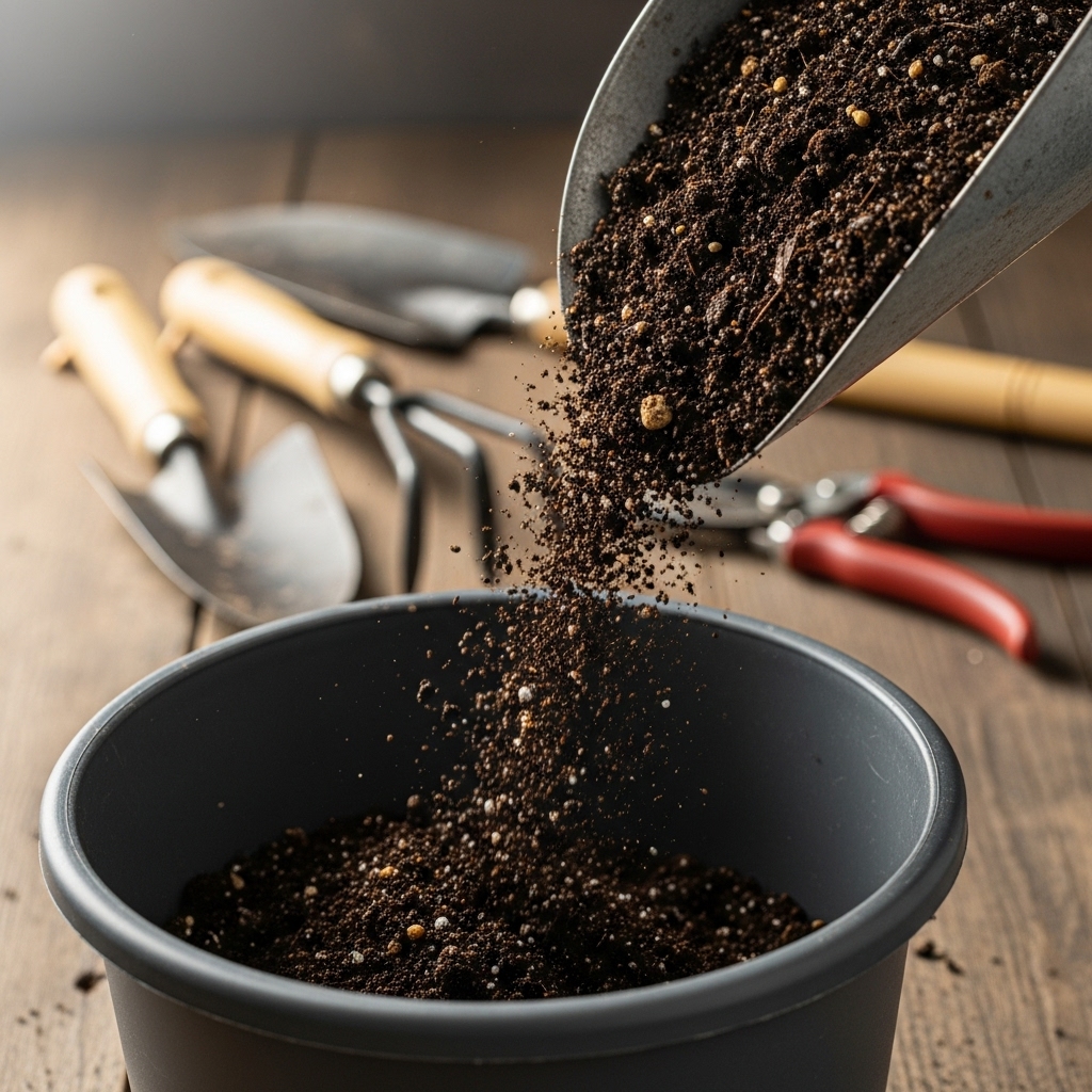 2. Use Quality Potting Soil