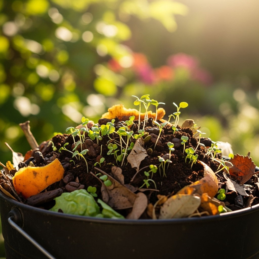 7. Bucket Compost Bin