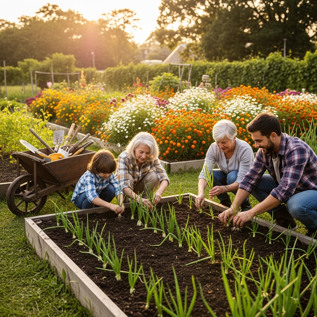How to Plant Green Onions for Continuous Harvest