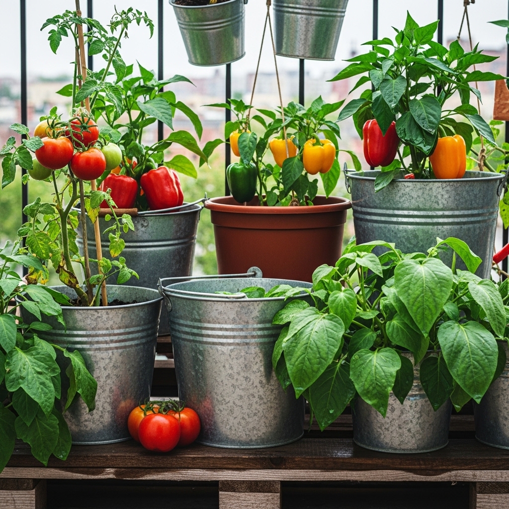 8. Mixed Vegetable Buckets