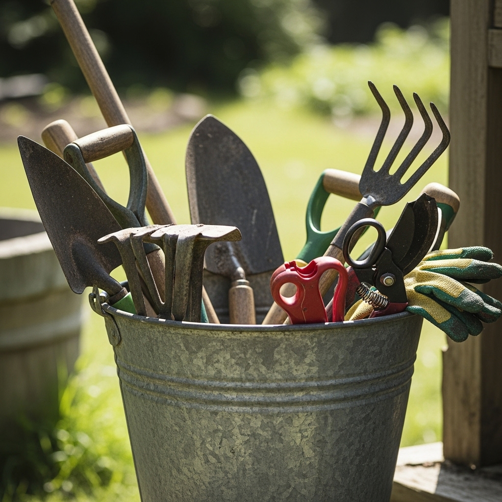 6. Garden Tool Storage