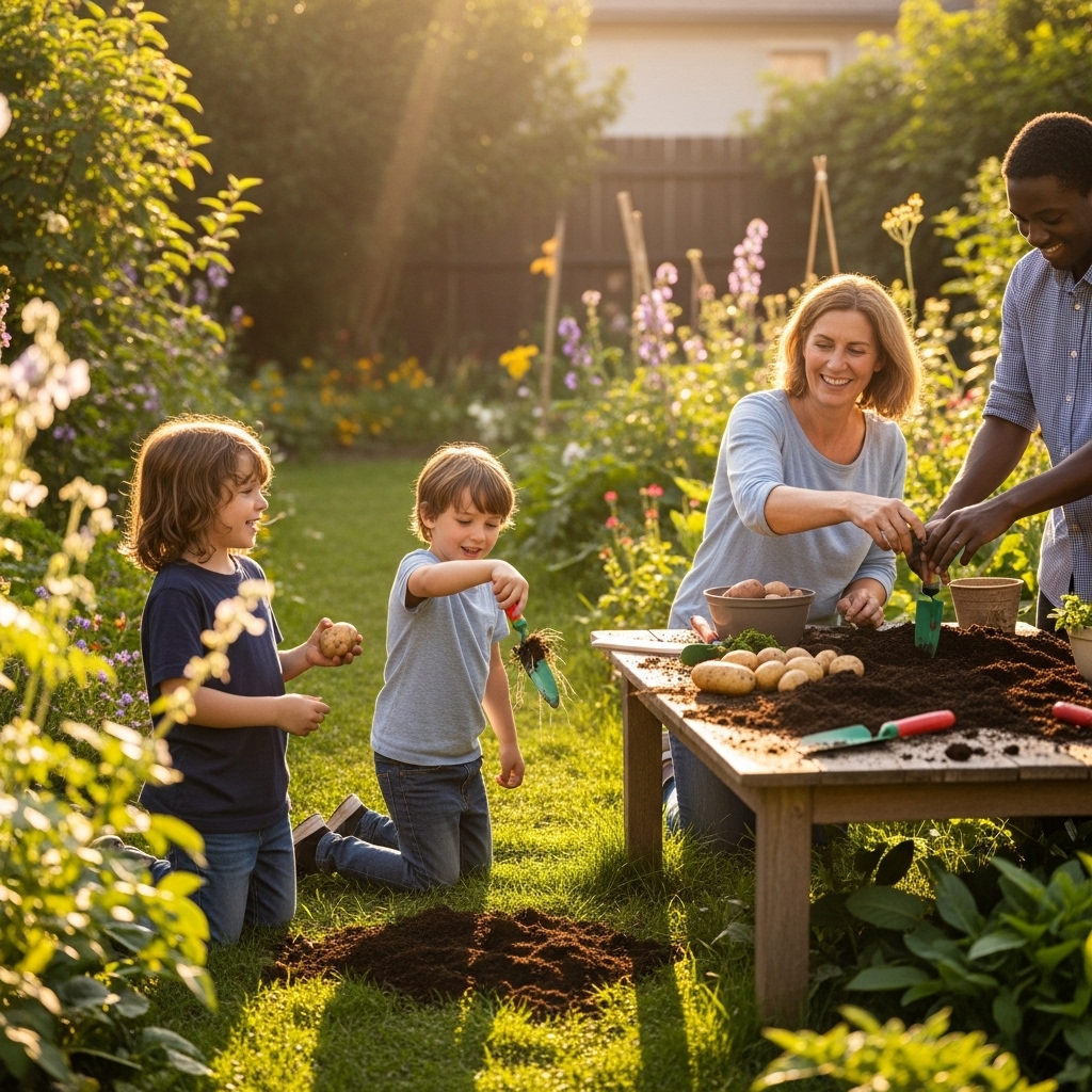 How to Plant Potatoes the Right Way (Beginner Step-by-Step)
