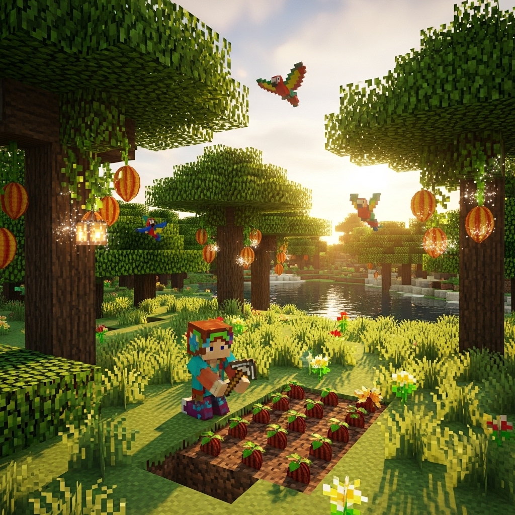 How to Plant Cocoa Beans in Minecraft (Easy Guide)