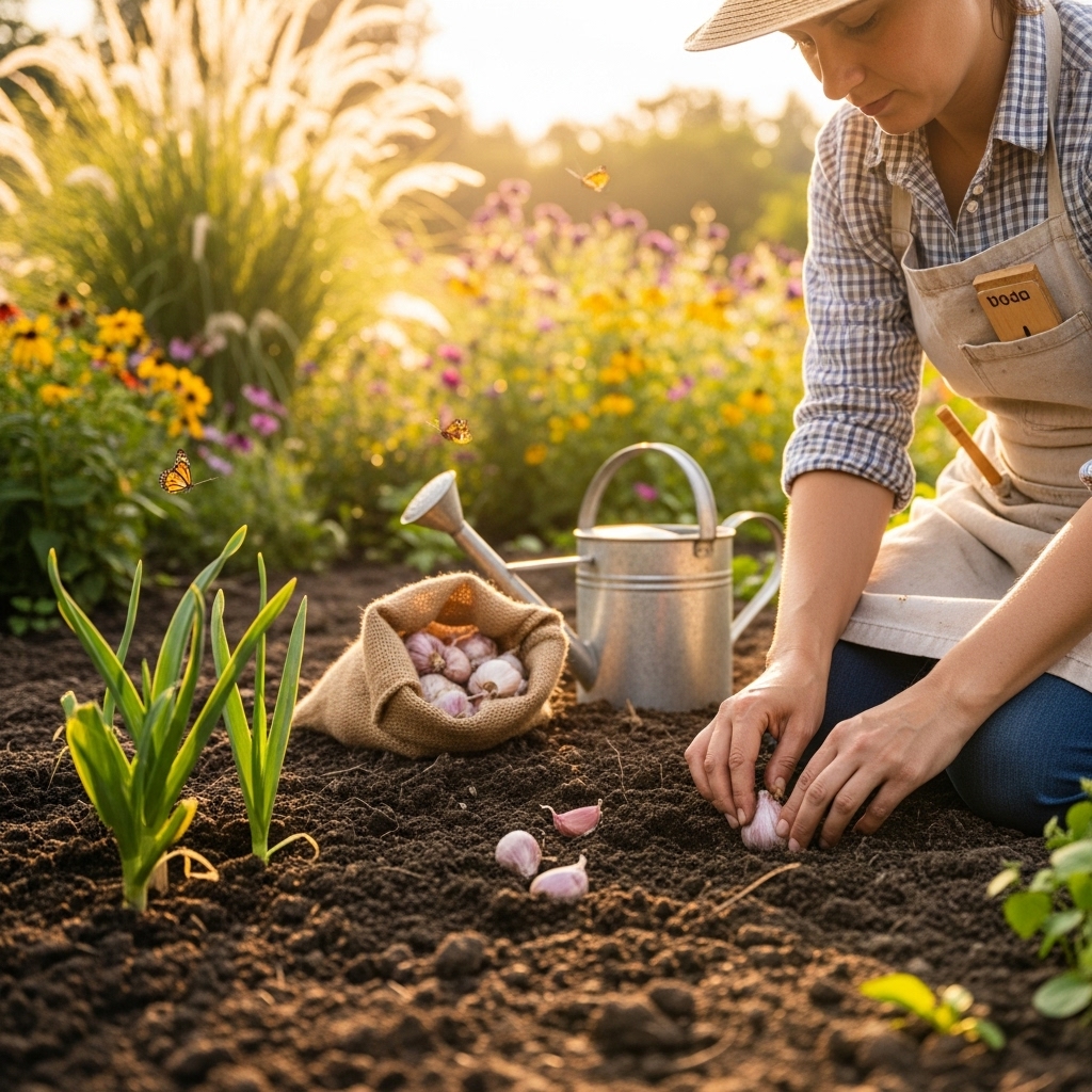 How Deep to Plant Garlic for Bigger Harvest