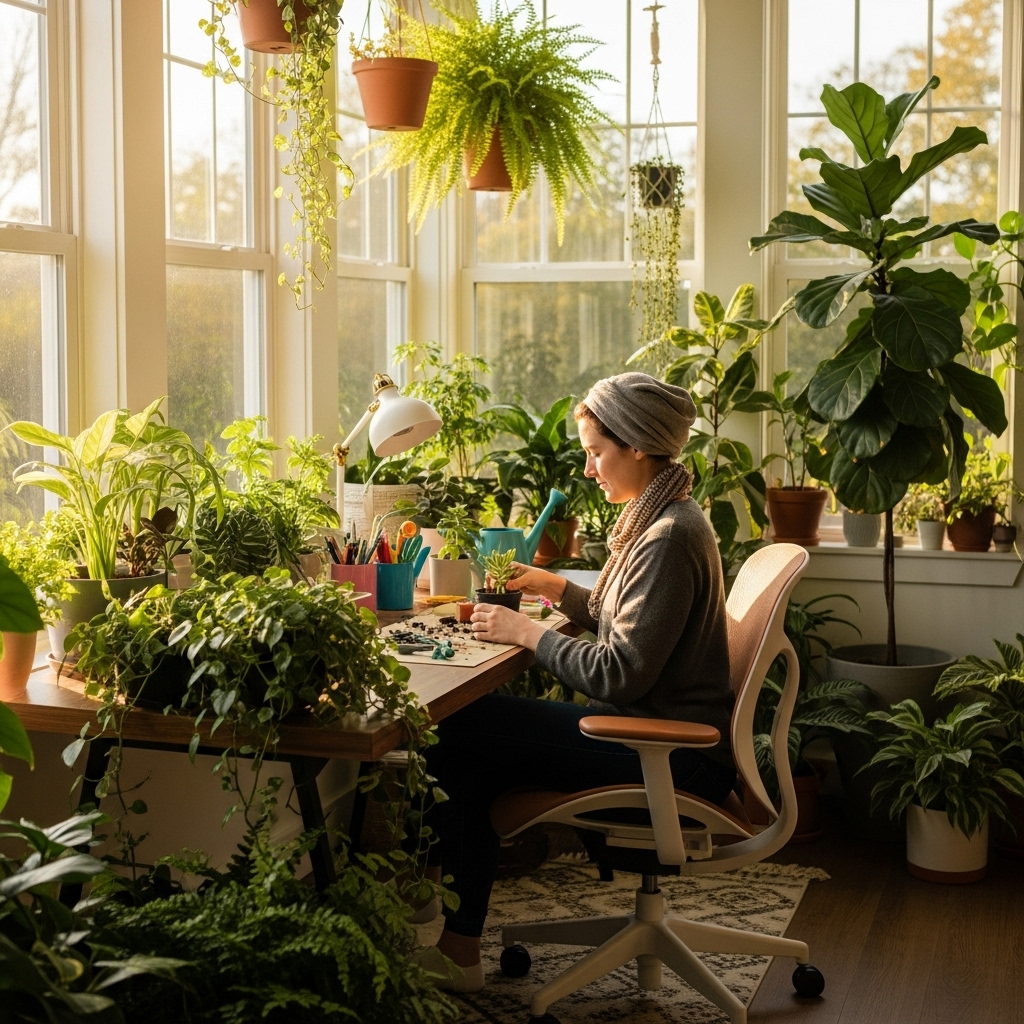 Is There a Plant Work Station With a Seat? Best Options
