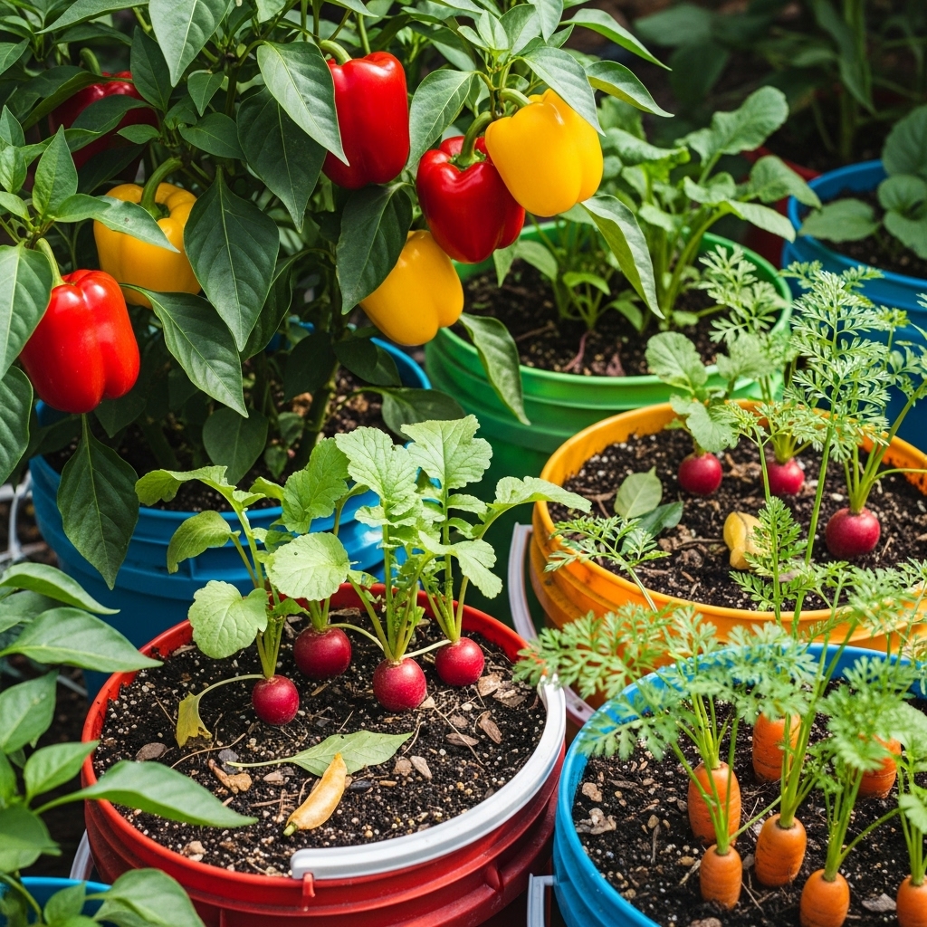 10. Mixed Veggie Buckets