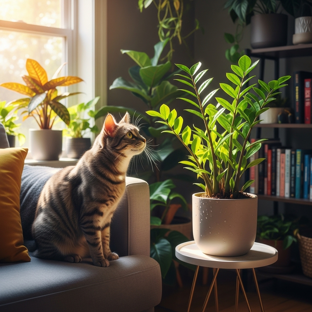 Are ZZ Plants Toxic to Cats? Symptoms & Safety Tips