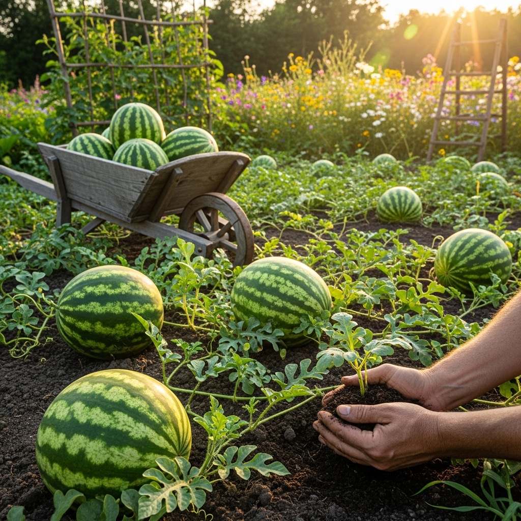 How to Plant Watermelon for Big Sweet Fruit