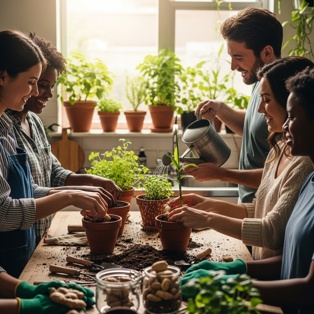 How to Plant Ginger Plants at Home Successfully