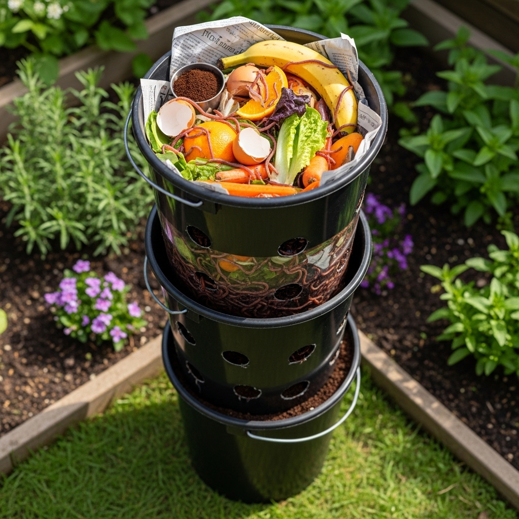 14. Bucket Composter