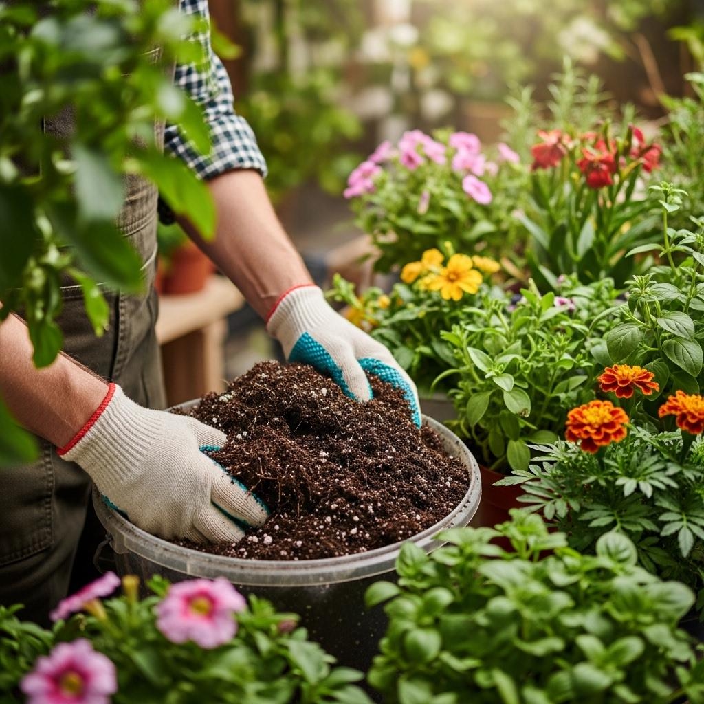 2. Use High-Quality Potting Mix