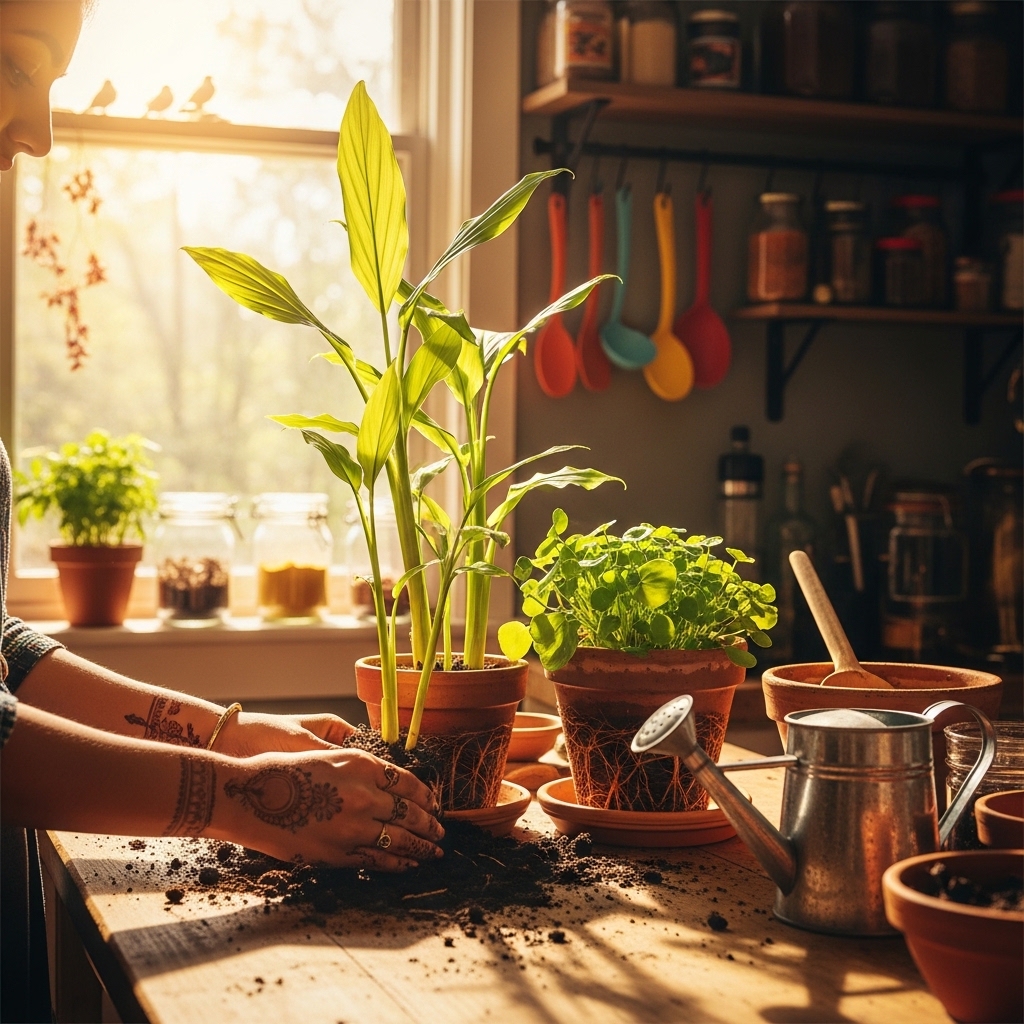 How to Grow Haldi (Turmeric) Plant at Home