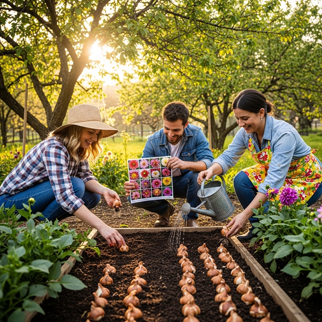 How to Plant Dahlia Bulbs for Big Blooms