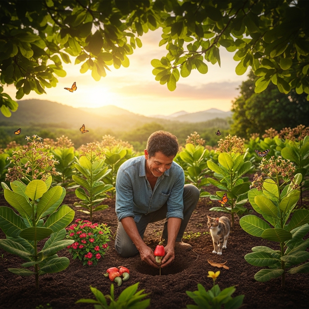 How to Plant Cashew Nuts and Grow a Tree