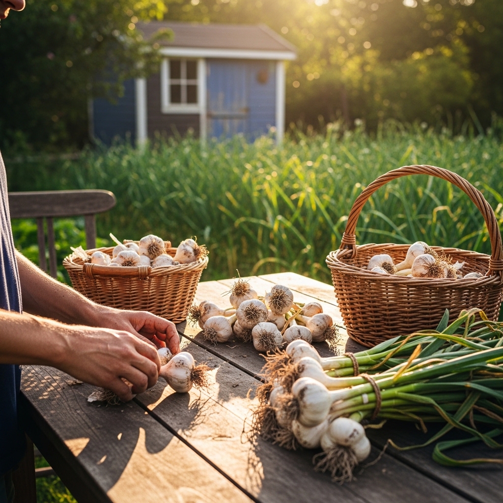 Post-Harvest Garlic Care