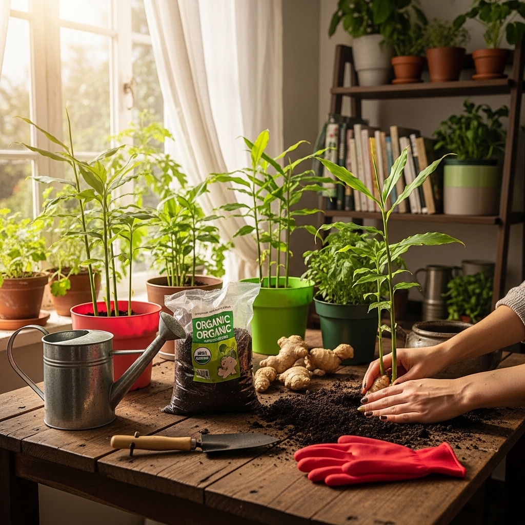 Essential Supplies for Growing Ginger Indoors