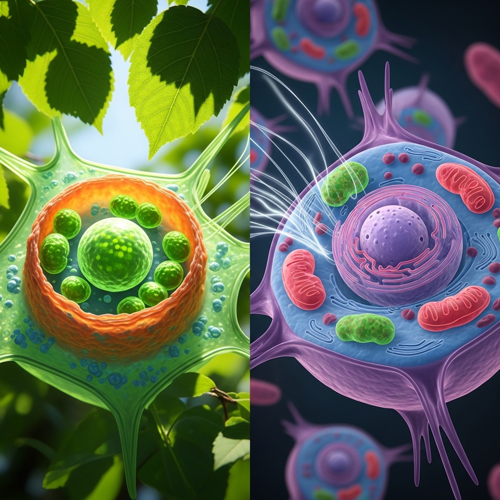 Cell Types: Plant vs. Animal Cells