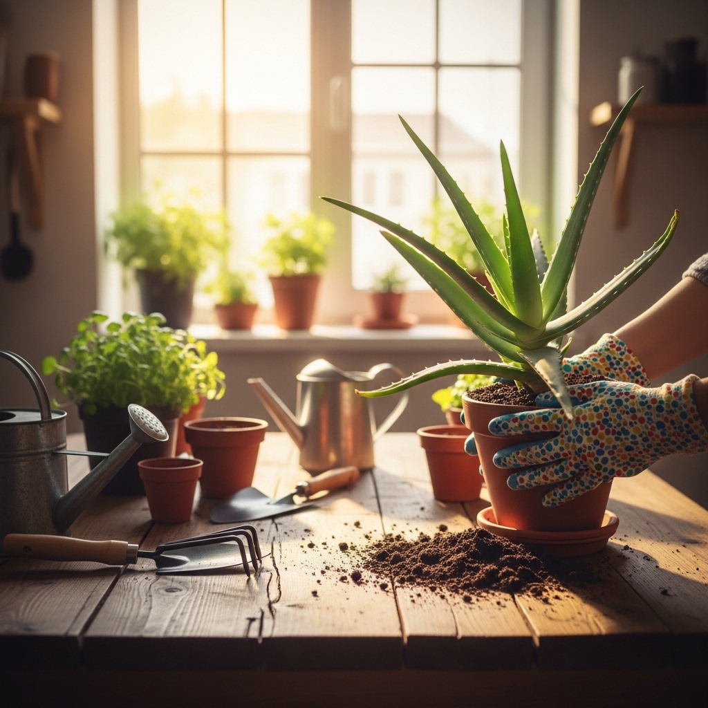 Step-by-Step Guide to Replanting an Aloe Vera Plant
