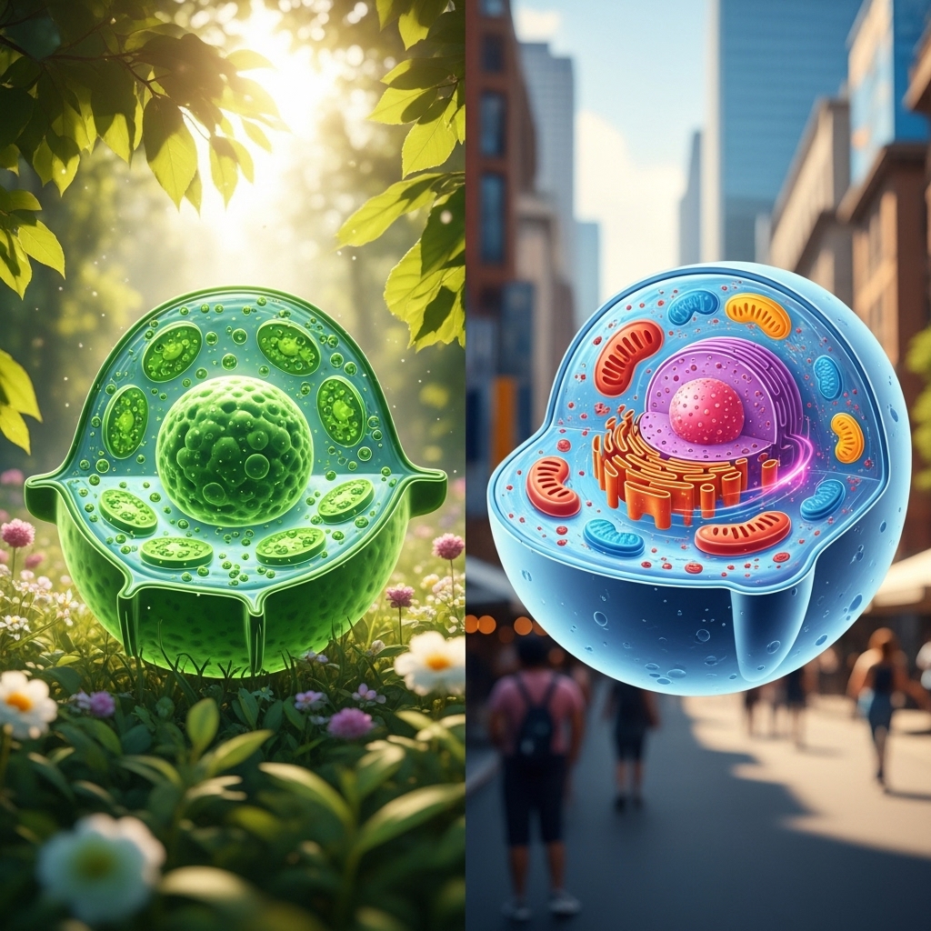 How Are Plant Cells and Animal Cells Different?