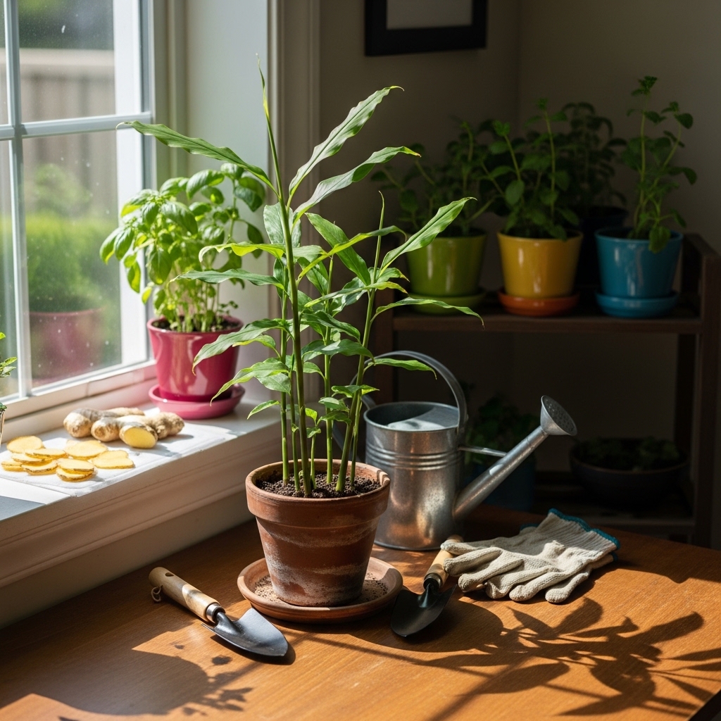 How to Grow Ginger Root Plant at Home