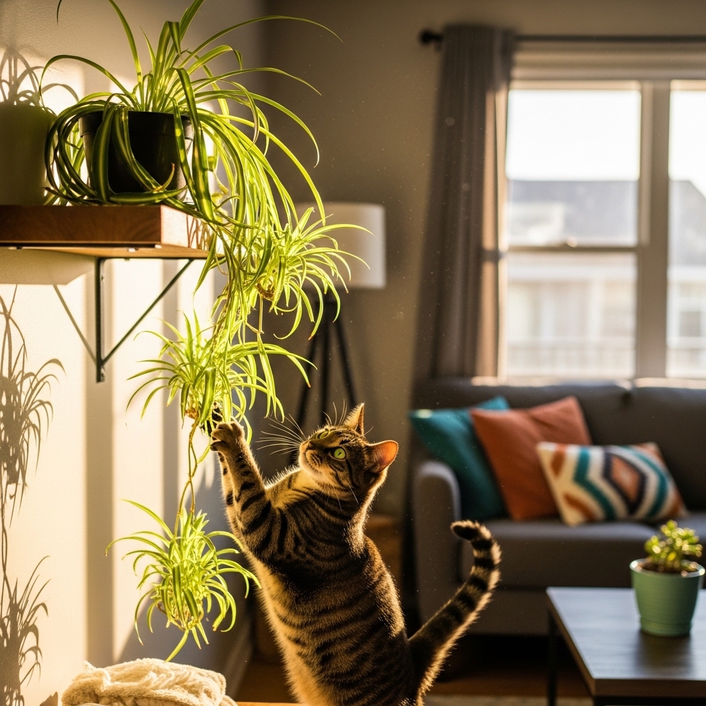 Are Spider Plants Toxic to Cats?