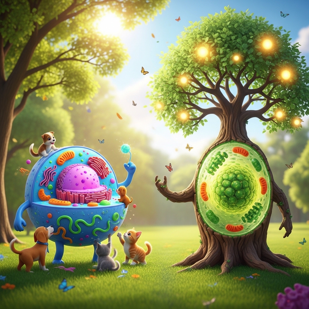 How Are Animal and Plant Cells Different? Explained