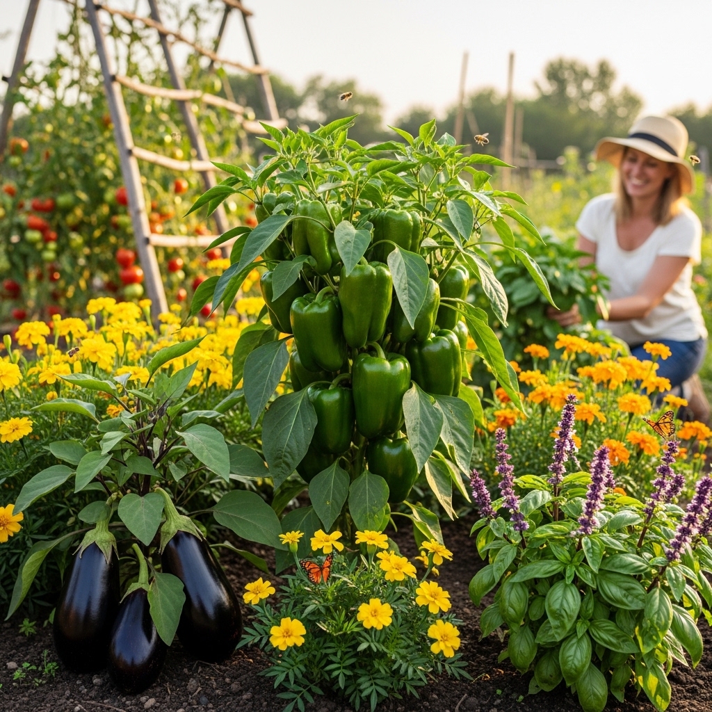 Best Companion Plants for Peppers