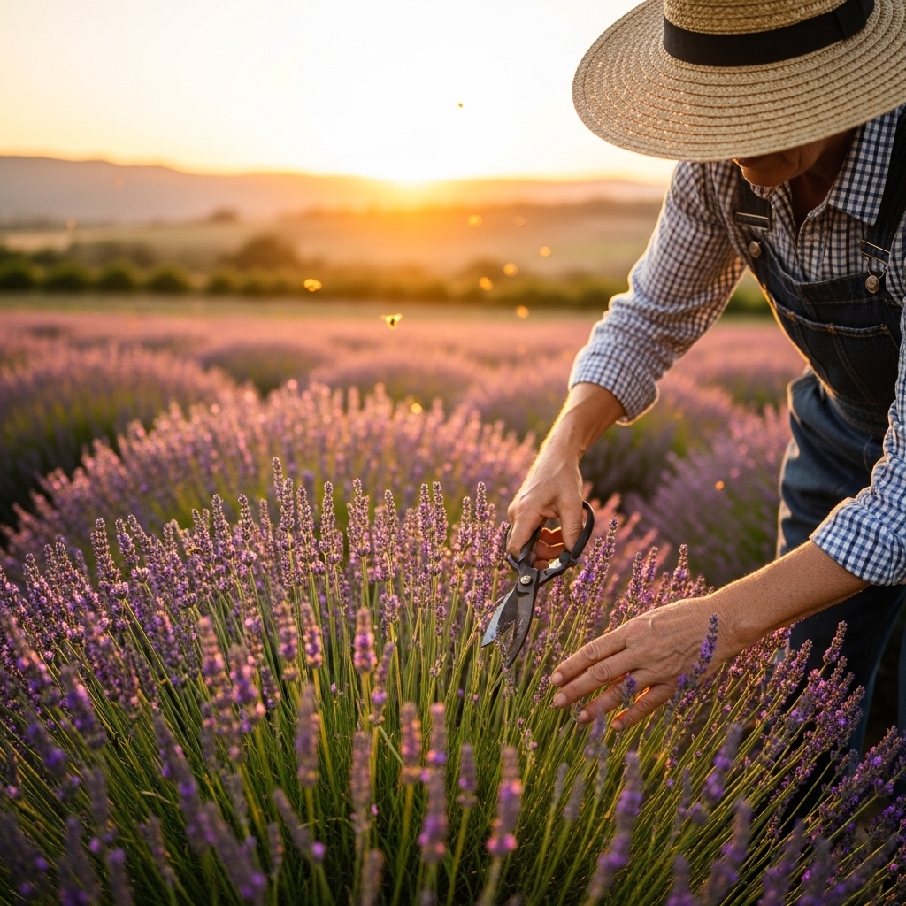 Optimal Timing for Pruning Lavender