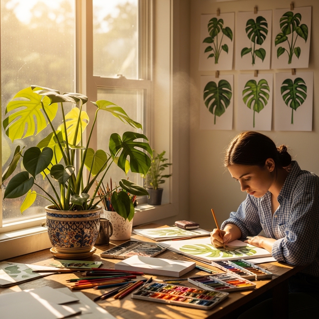 How to Draw a Plant Step-by-Step (Easy for Beginners)