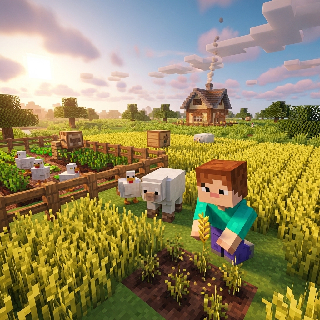 How to Plant Wheat in Minecraft (Quick Guide)