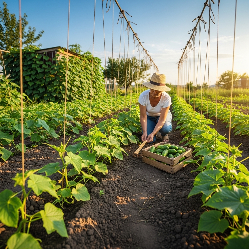 How Far Apart to Plant Cucumbers (Spacing Guide)