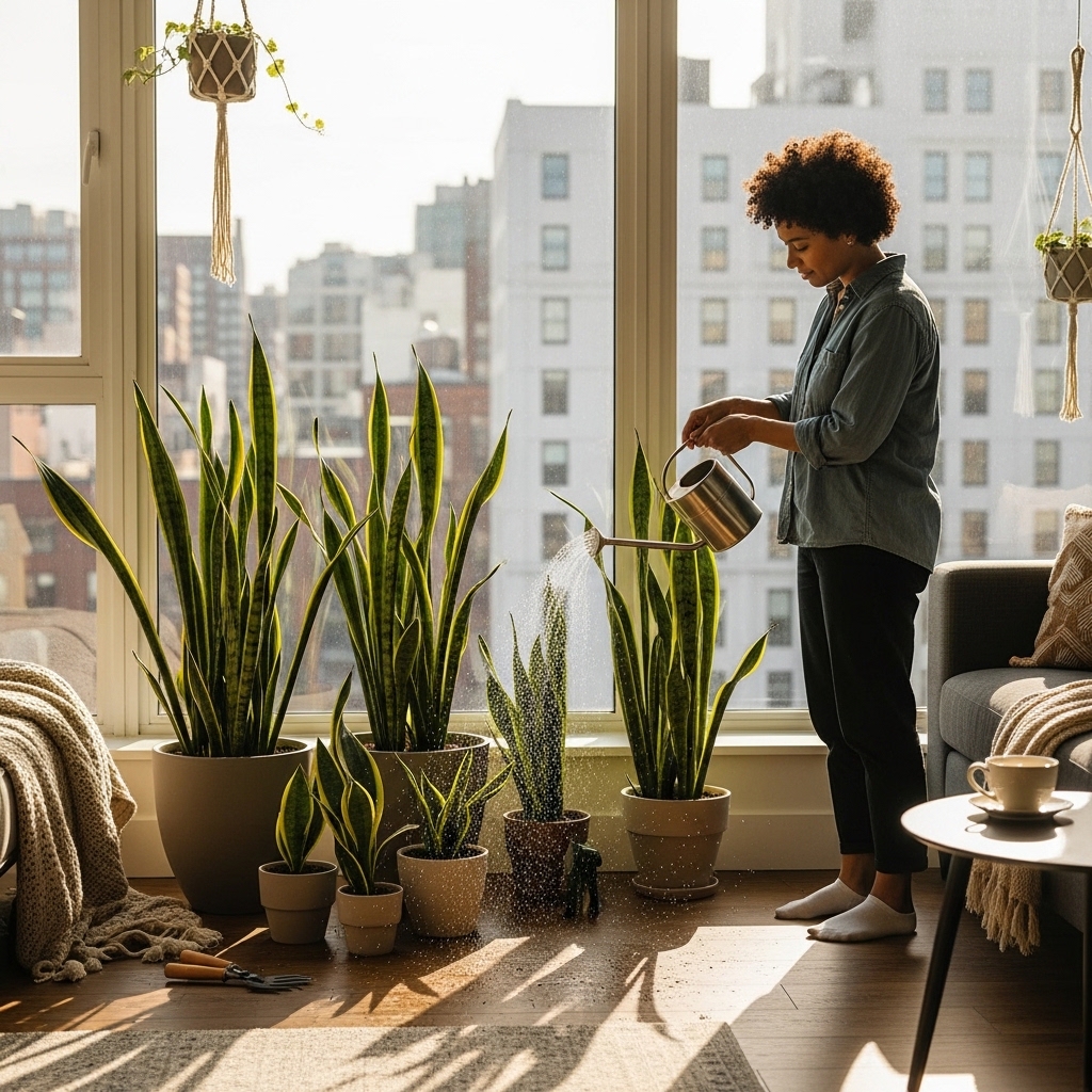 How to Water a Snake Plant