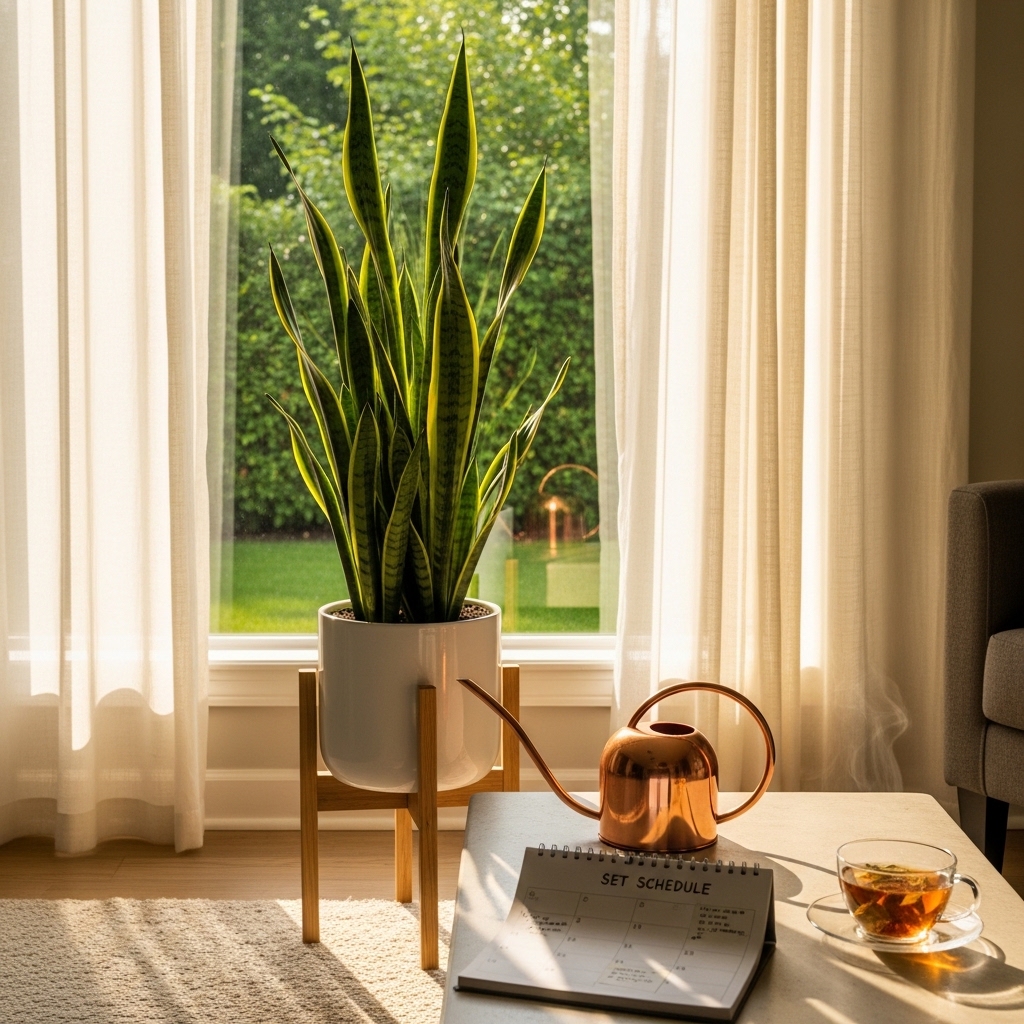 When to Water a Snake Plant