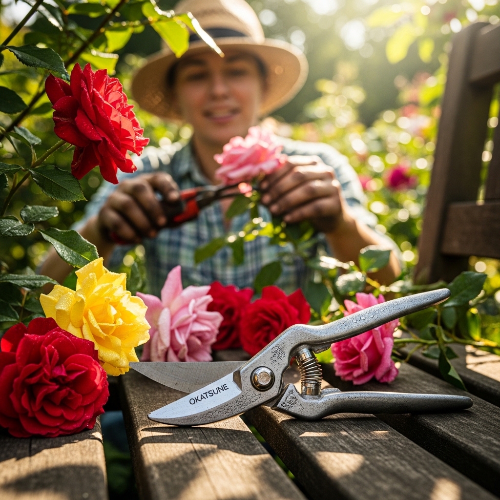 5. Okatsune 103 Bypass Pruning Shears