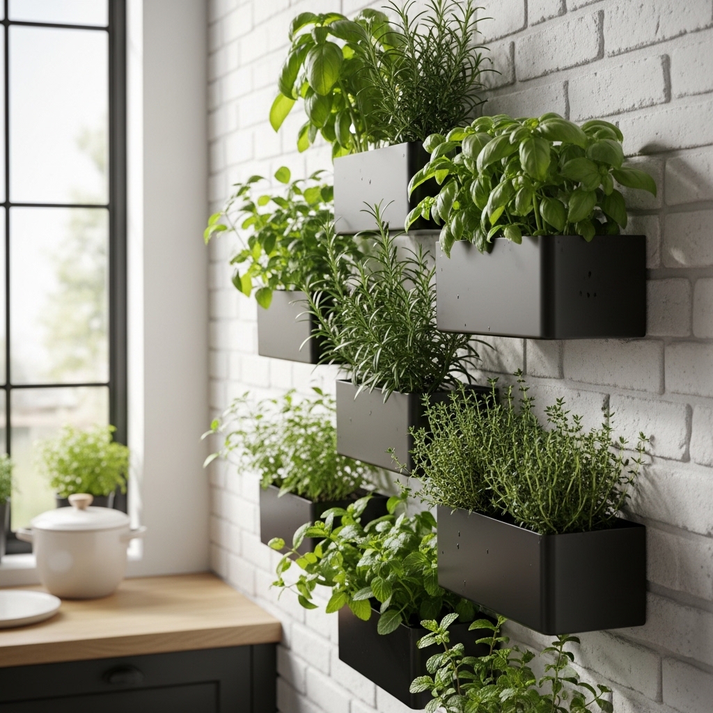 6. Vertical Herb Garden