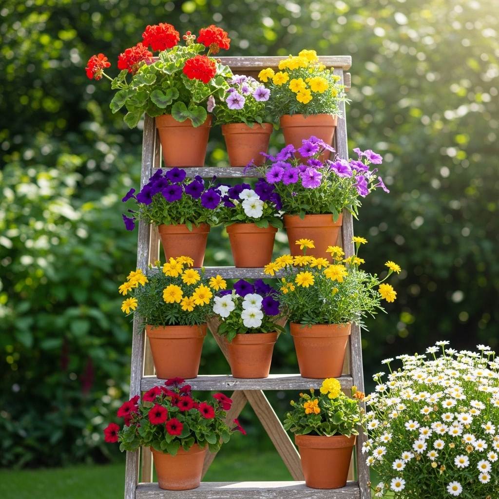 4. Ladder Garden