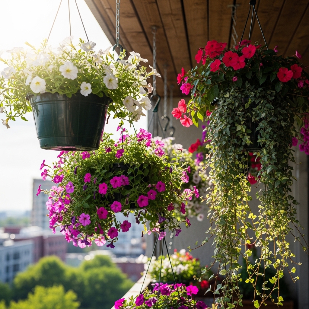 2. Hanging Planters