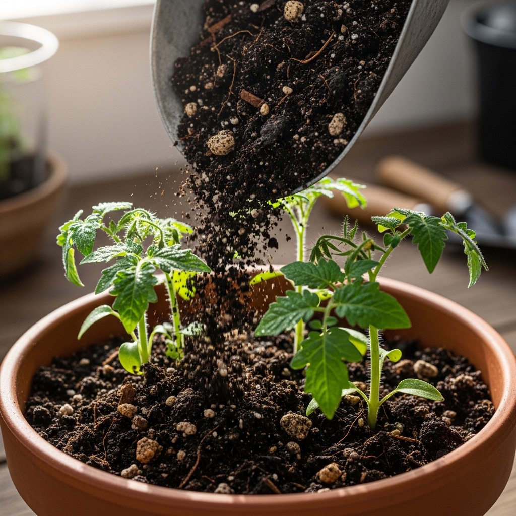 2. Use Quality Potting Mix