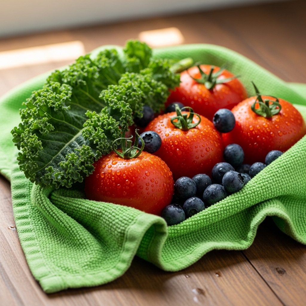 7. Not Drying Produce